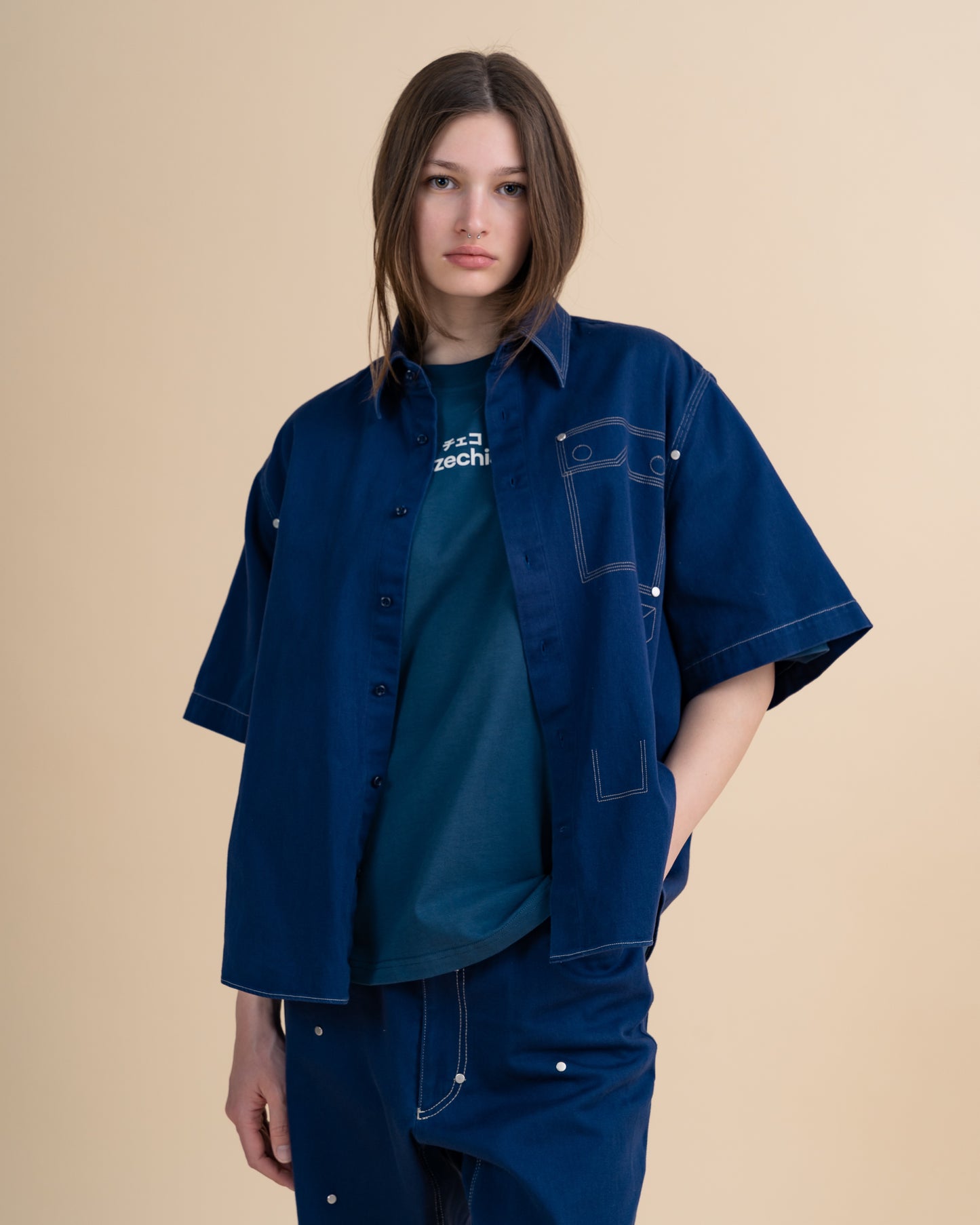 EXPO NAVY BLUE TEE
