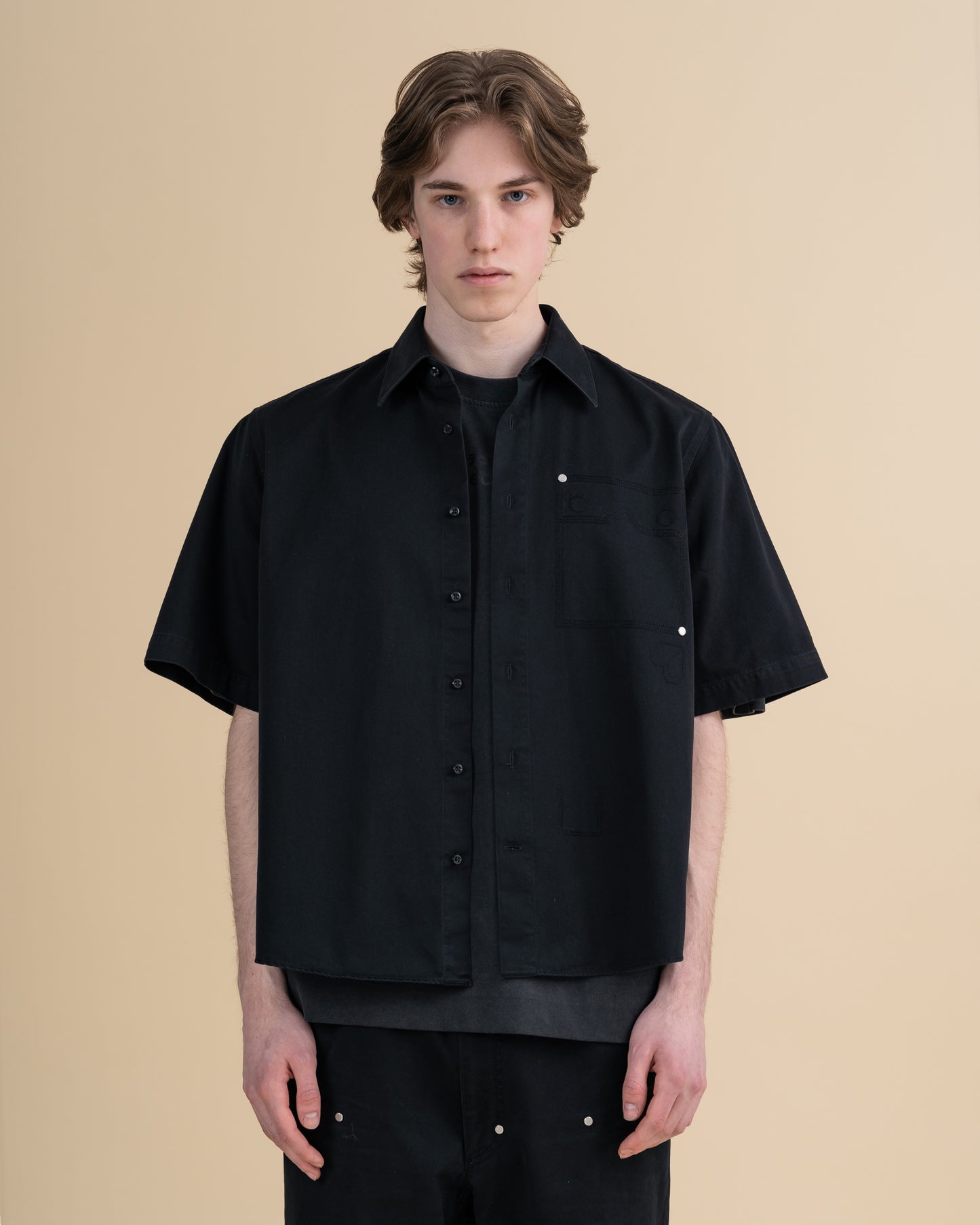 EXPO BLACK WORKWEAR OVERSHIRT - PREORDER