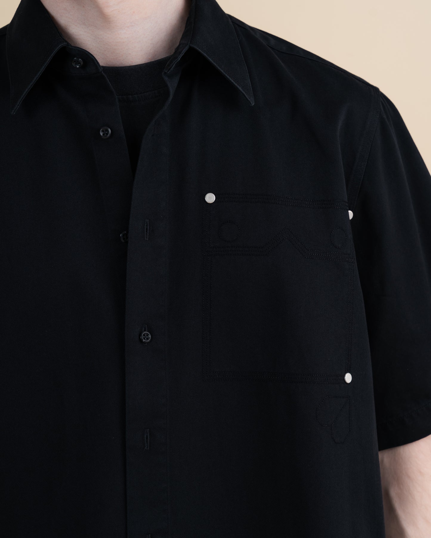 EXPO BLACK WORKWEAR OVERSHIRT - PREORDER