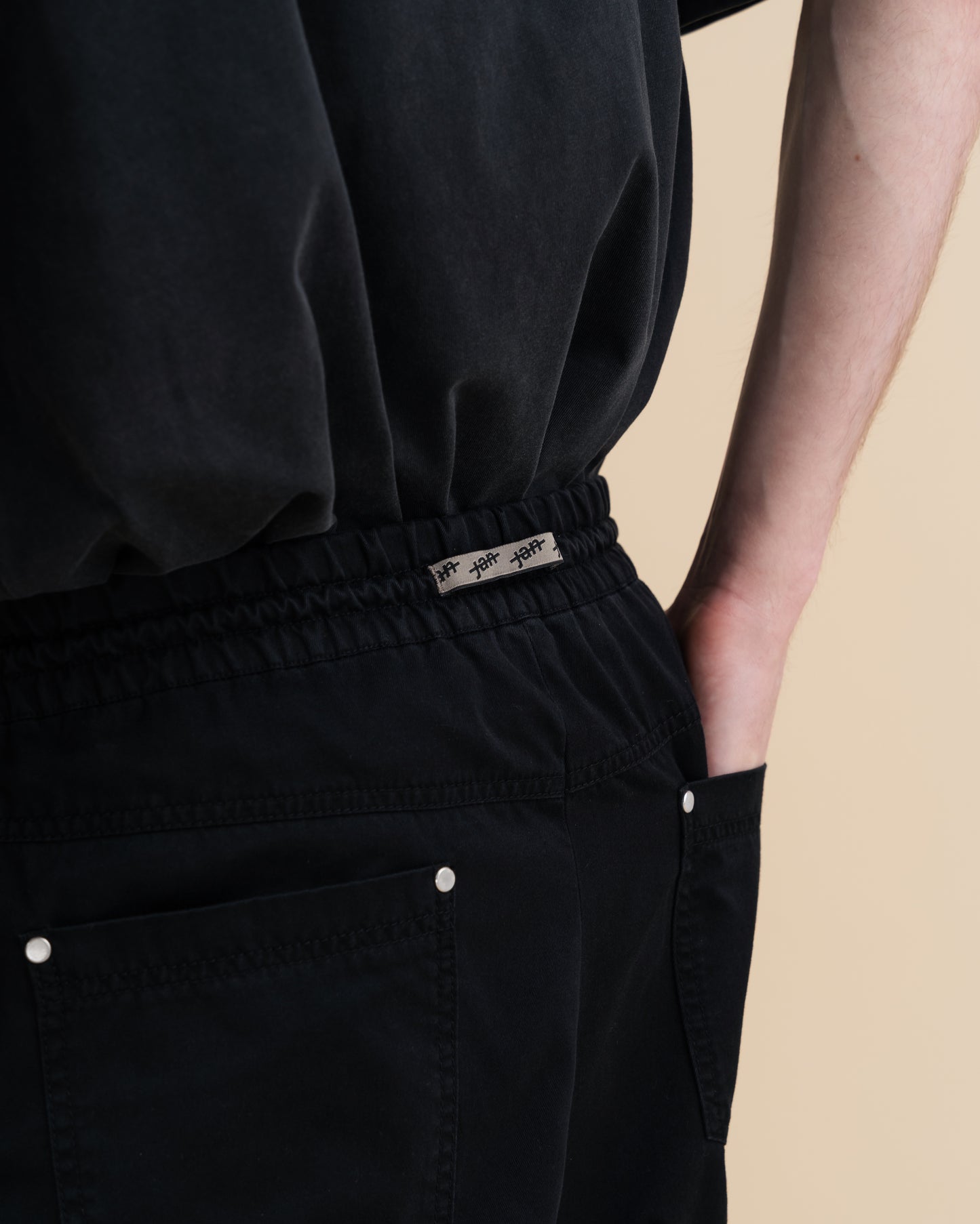 EXPO BLACK WORKWEAR TROUSERS - PREORDER