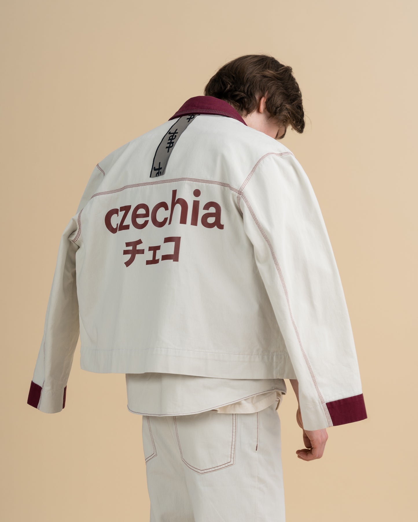 EXPO OFF WHITE WORKWEAR BOMBER - PREORDER