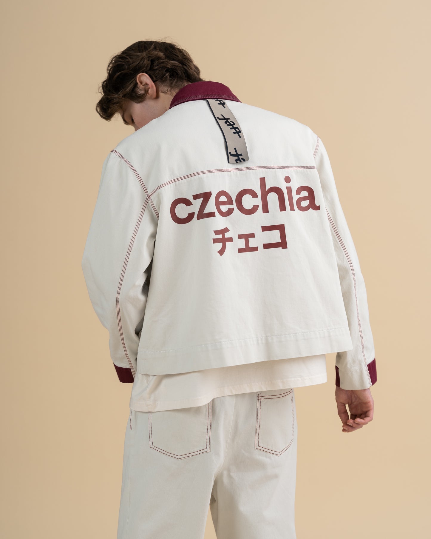 EXPO OFF WHITE WORKWEAR BOMBER - PREORDER