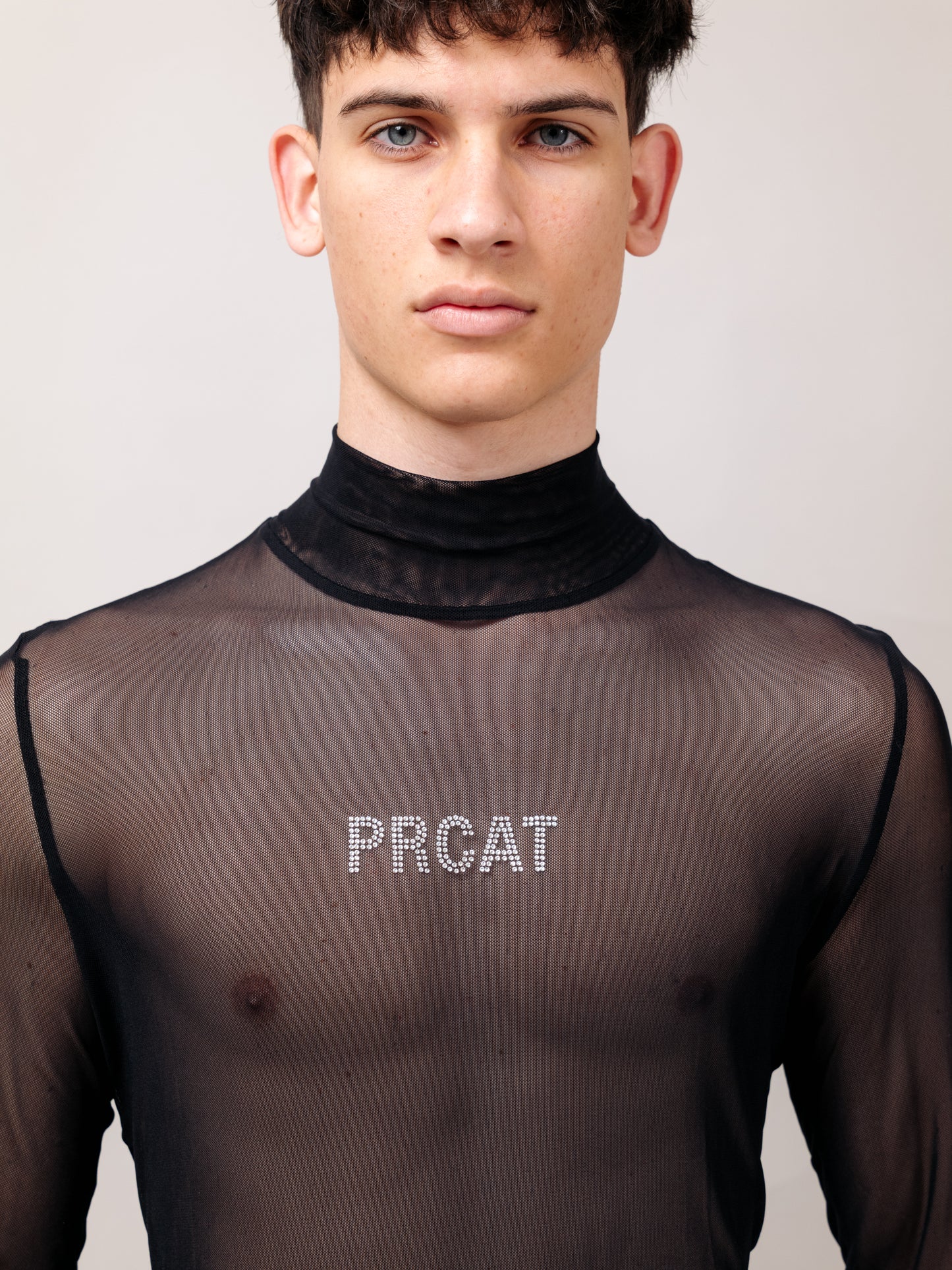 JAN "PRCAT" BLACK MESH TOP