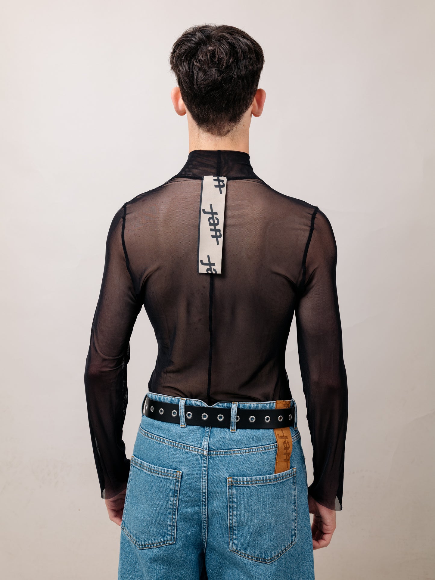 JAN "PRCAT" BLACK MESH TOP