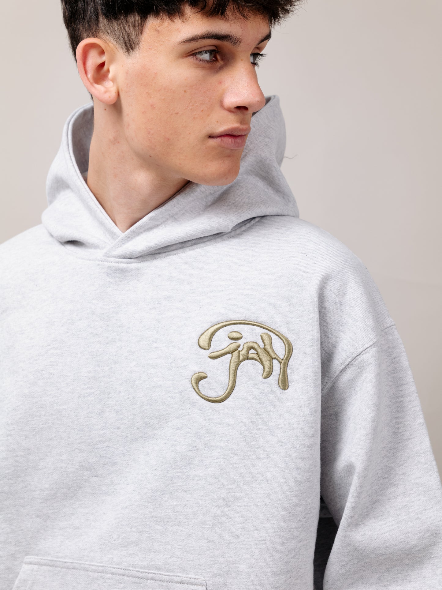 JAN 3D TRIPPY LOGO HOODIE