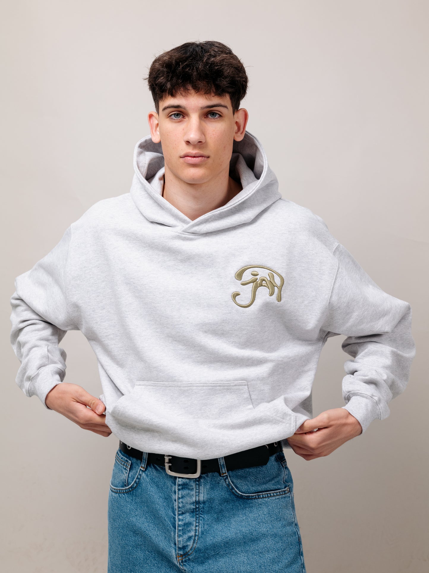 JAN 3D TRIPPY LOGO HOODIE