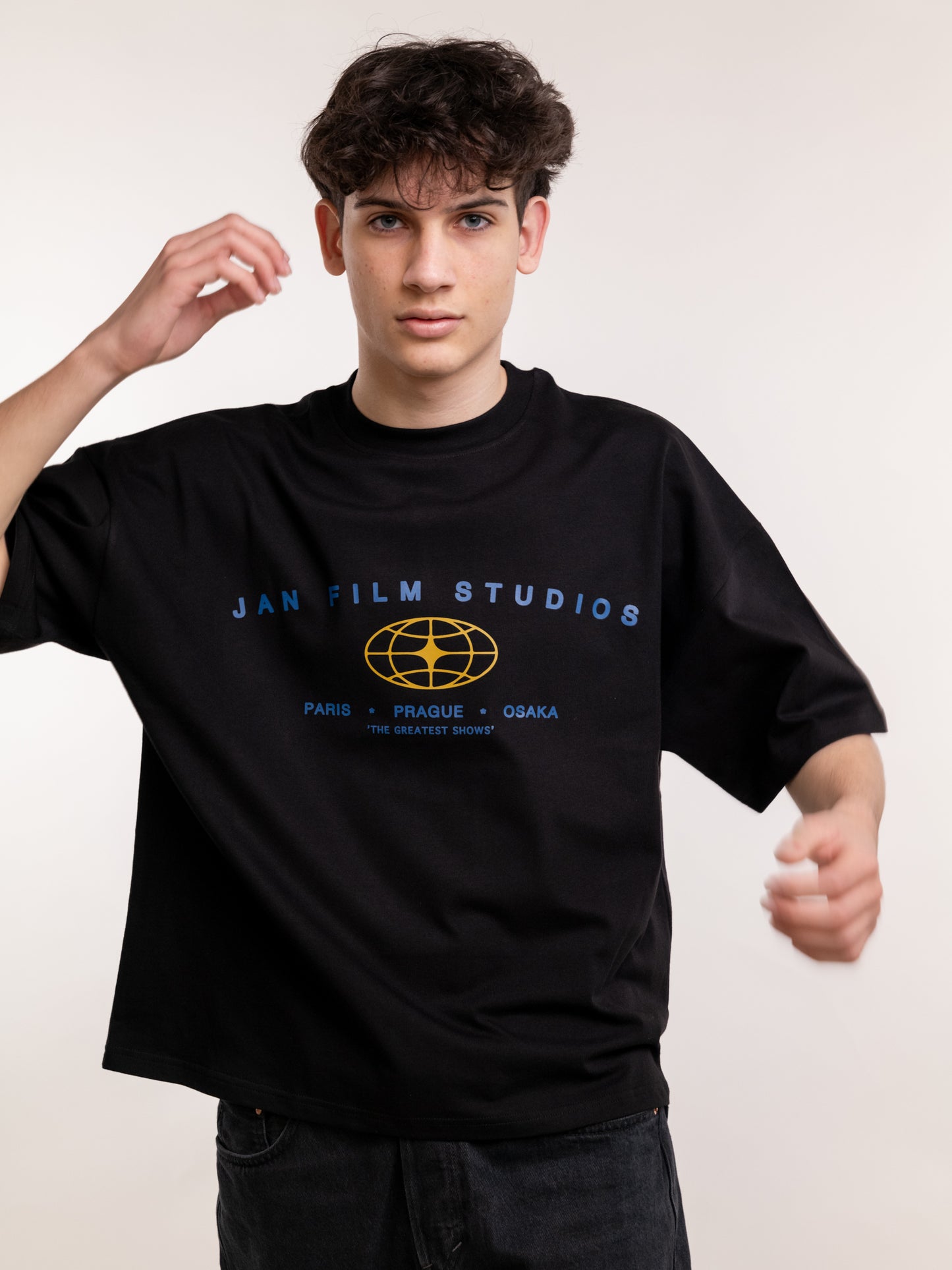 JAN FILM STUDIOS BLACK TEE
