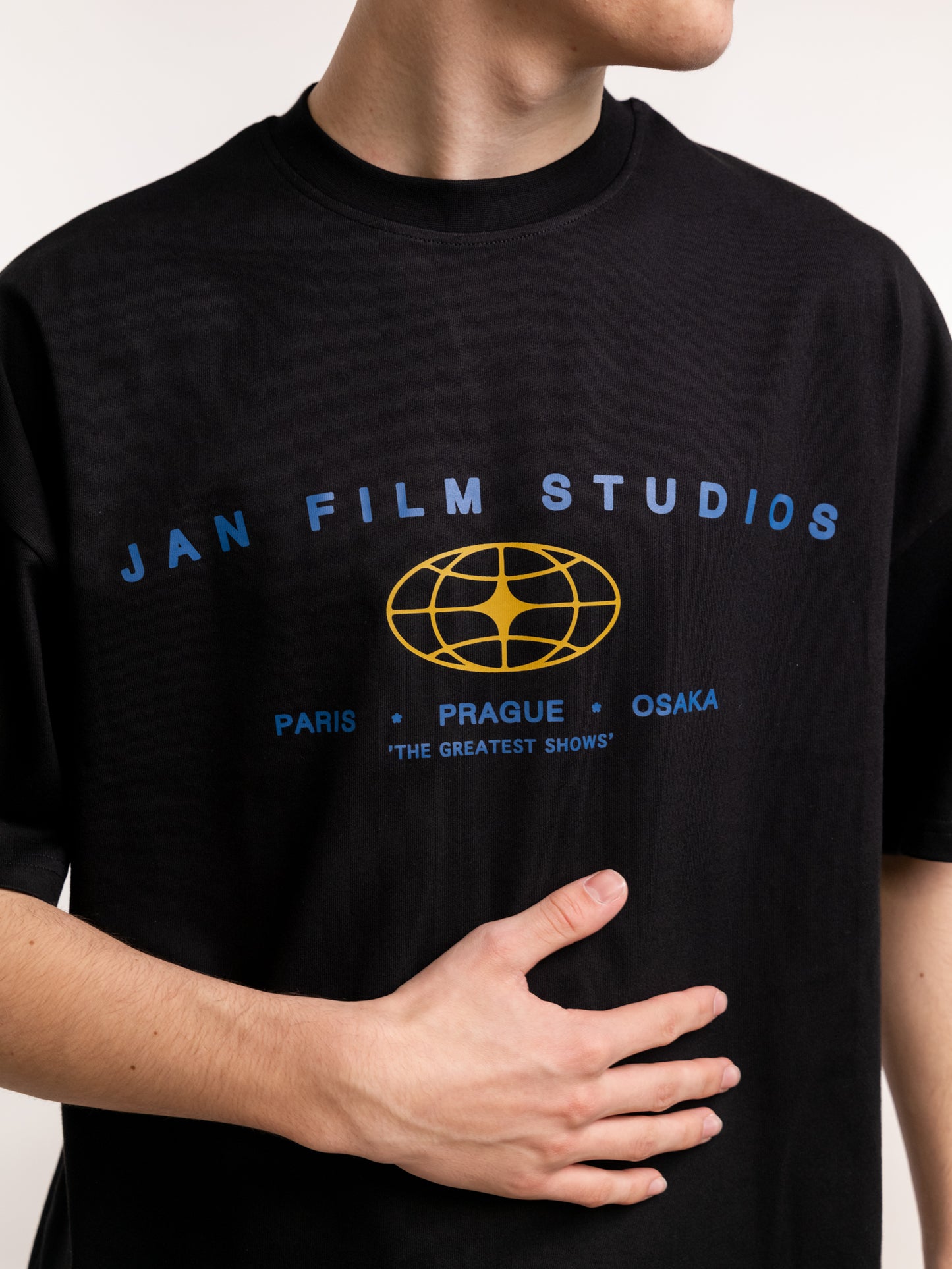 JAN FILM STUDIOS BLACK TEE