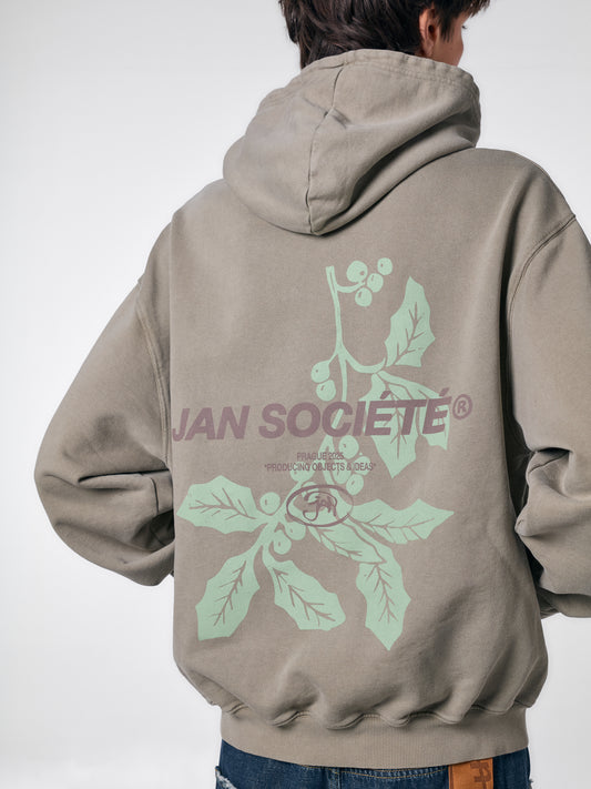 HOLY HEAVY HOODIE WASHED SAND