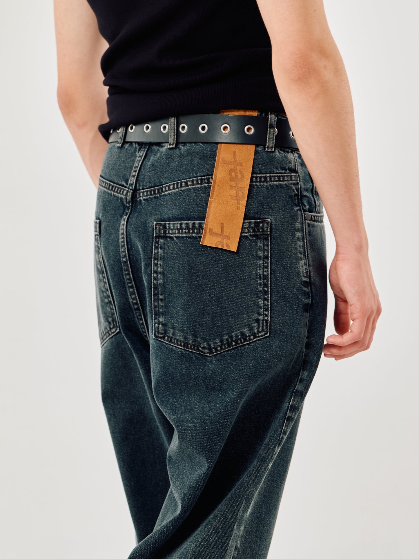 JAN ULTRALONG JEANS BLACK