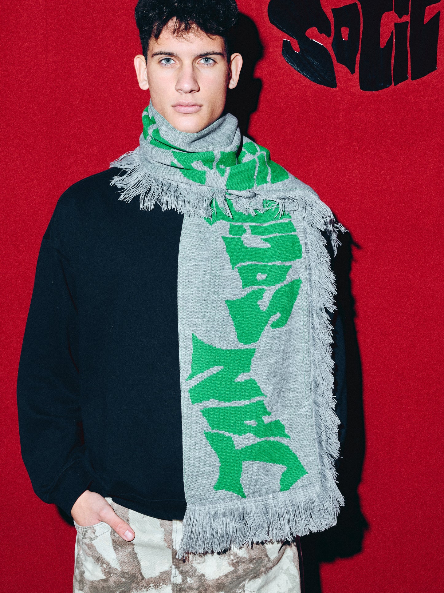 GRAY JAN SOCIÉTÉ SCARF
