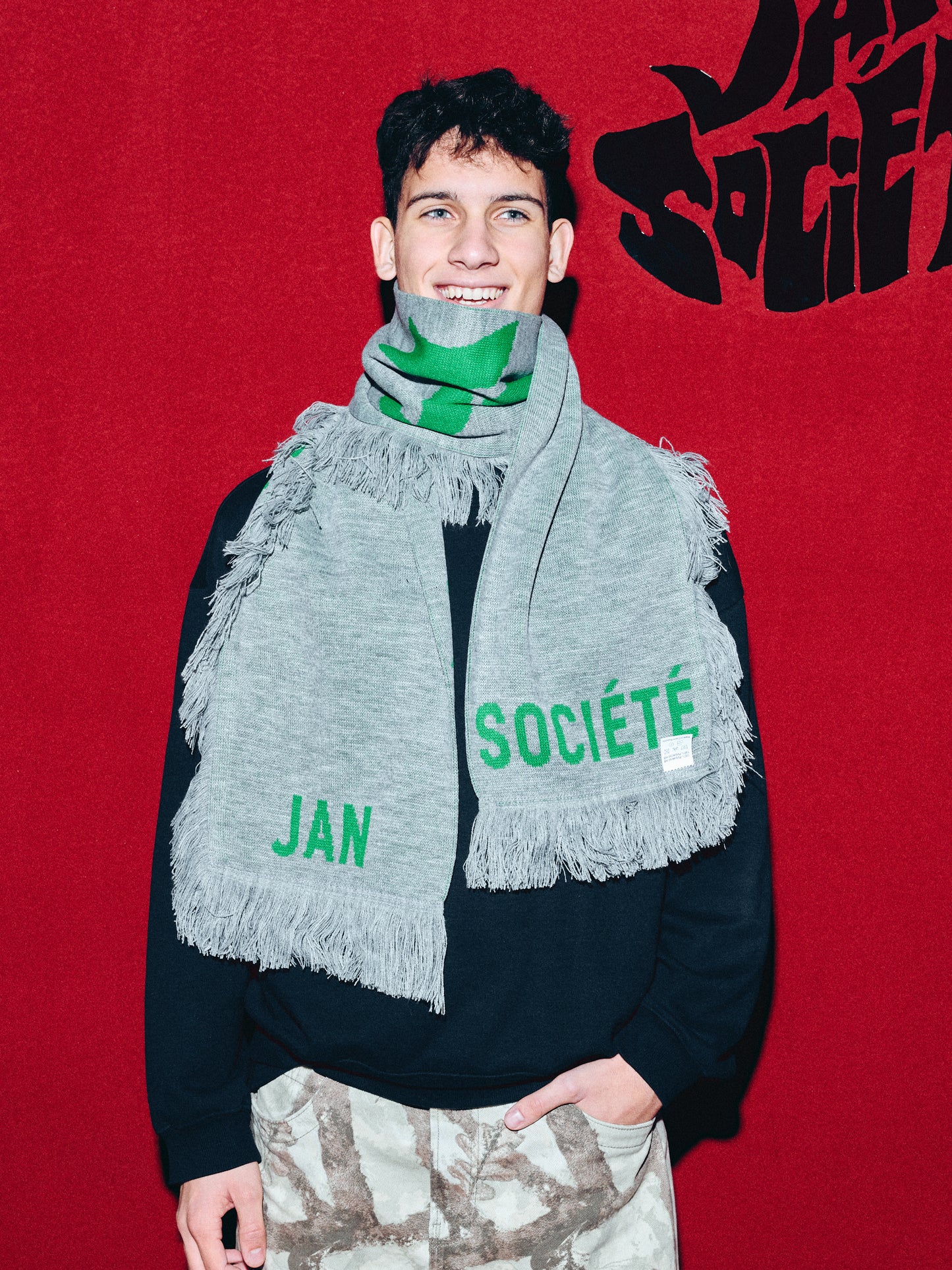 GRAY JAN SOCIÉTÉ SCARF