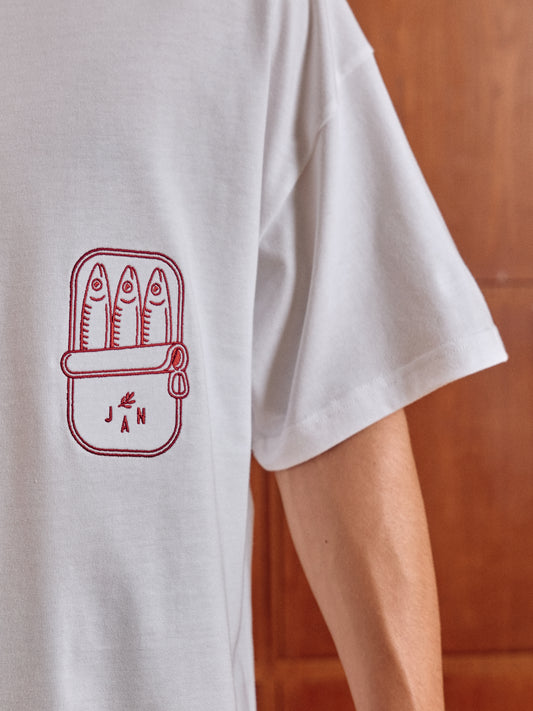 SARDINES TEE WHITE