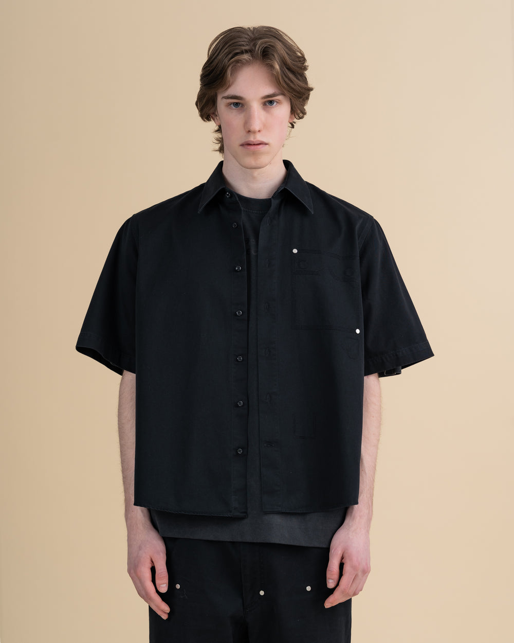 EXPO BLACK WORKWEAR OVERSHIRT - PREORDER
