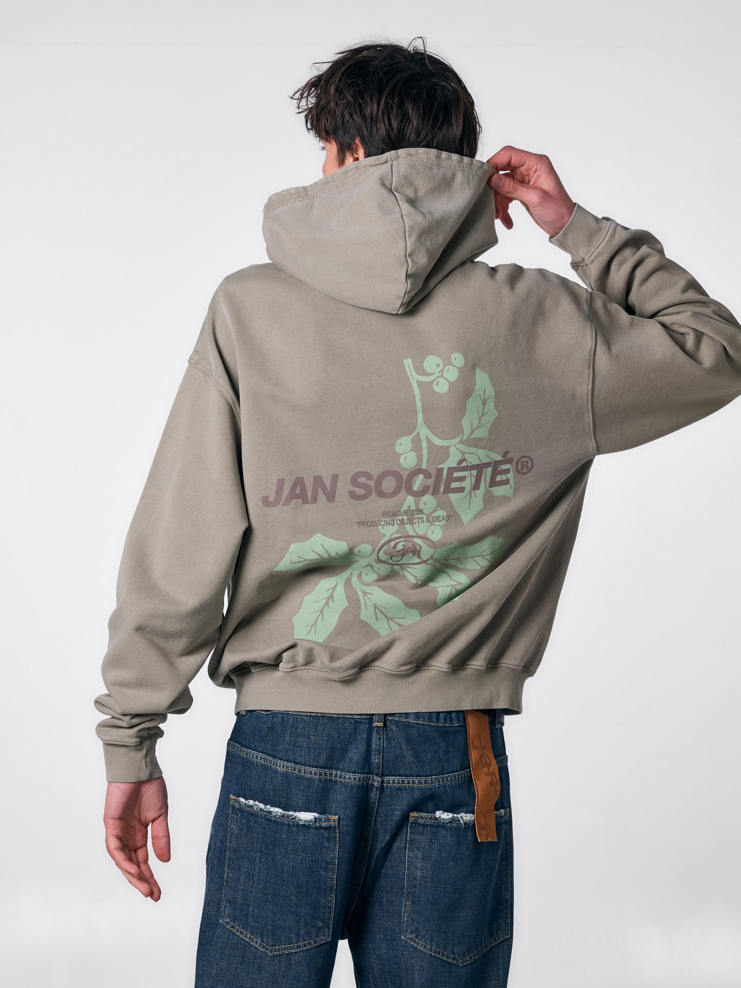 HOLY HEAVY HOODIE WASHED SAND