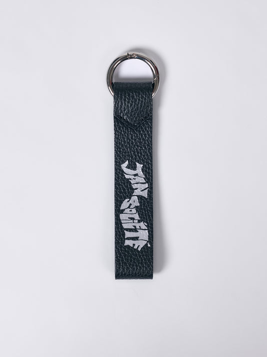 LEATHER KEYCHAIN BLACK
