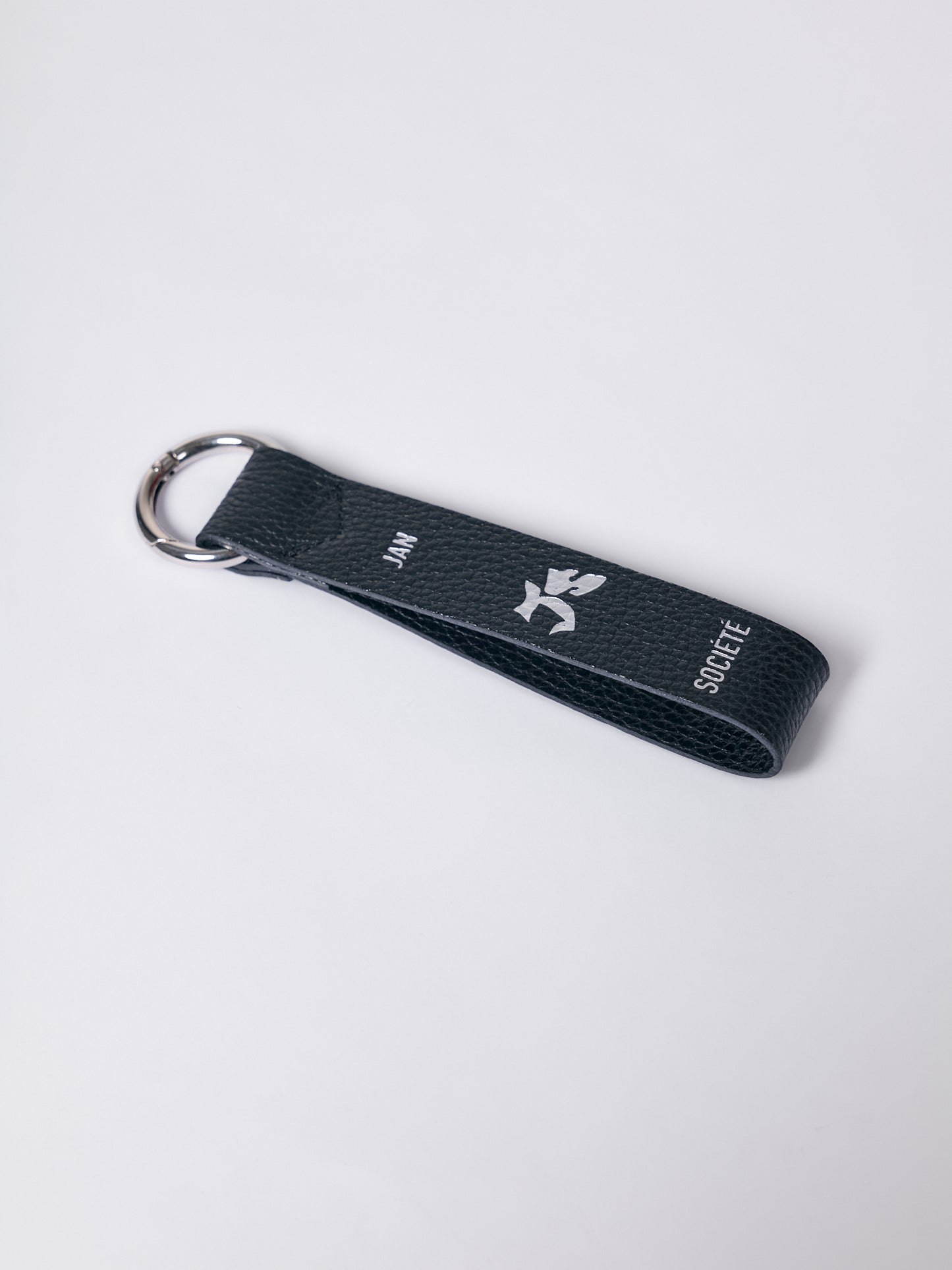 LEATHER KEYCHAIN BLACK