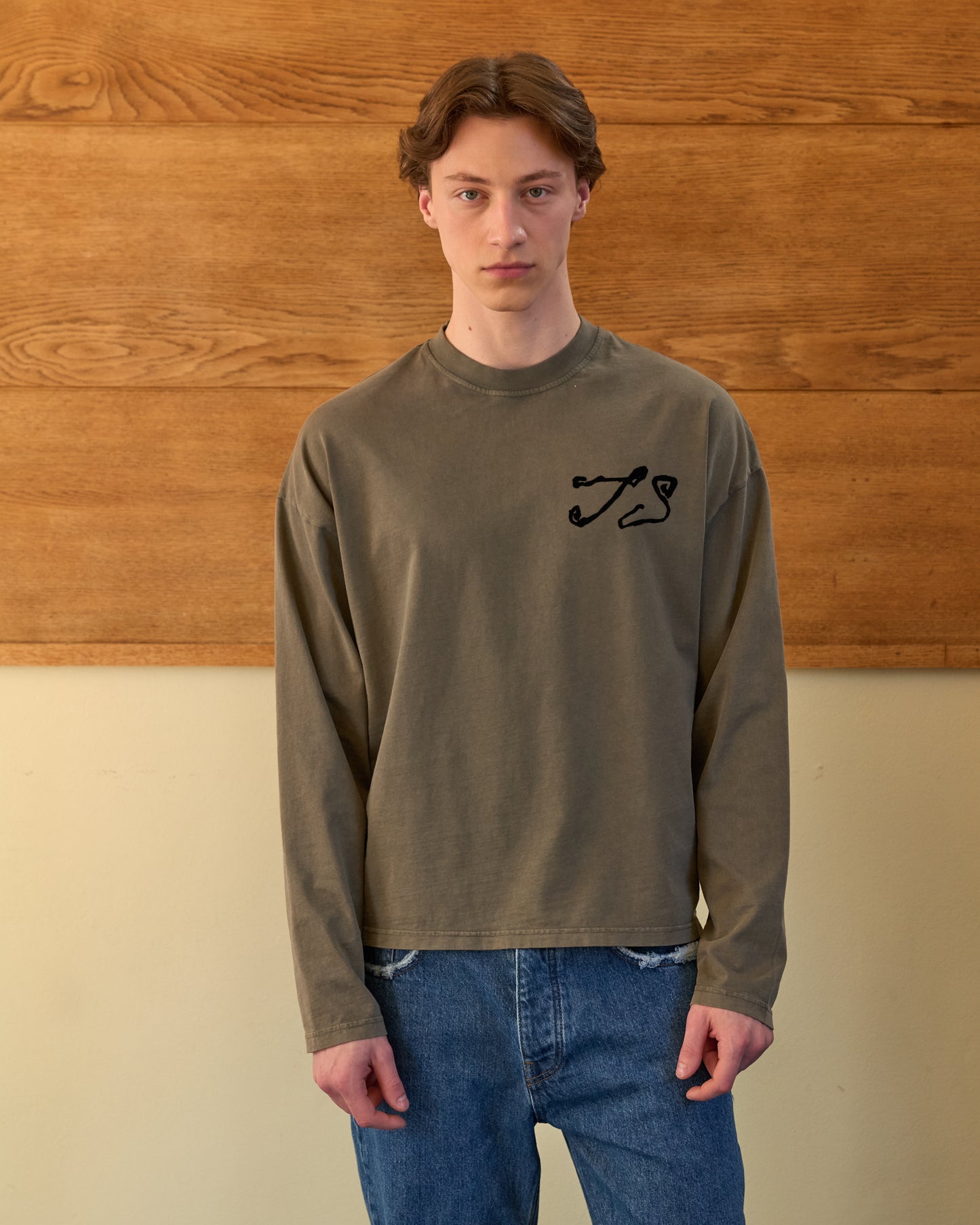 13' SHOW LONGSLEEVE OLIVE / BLACK