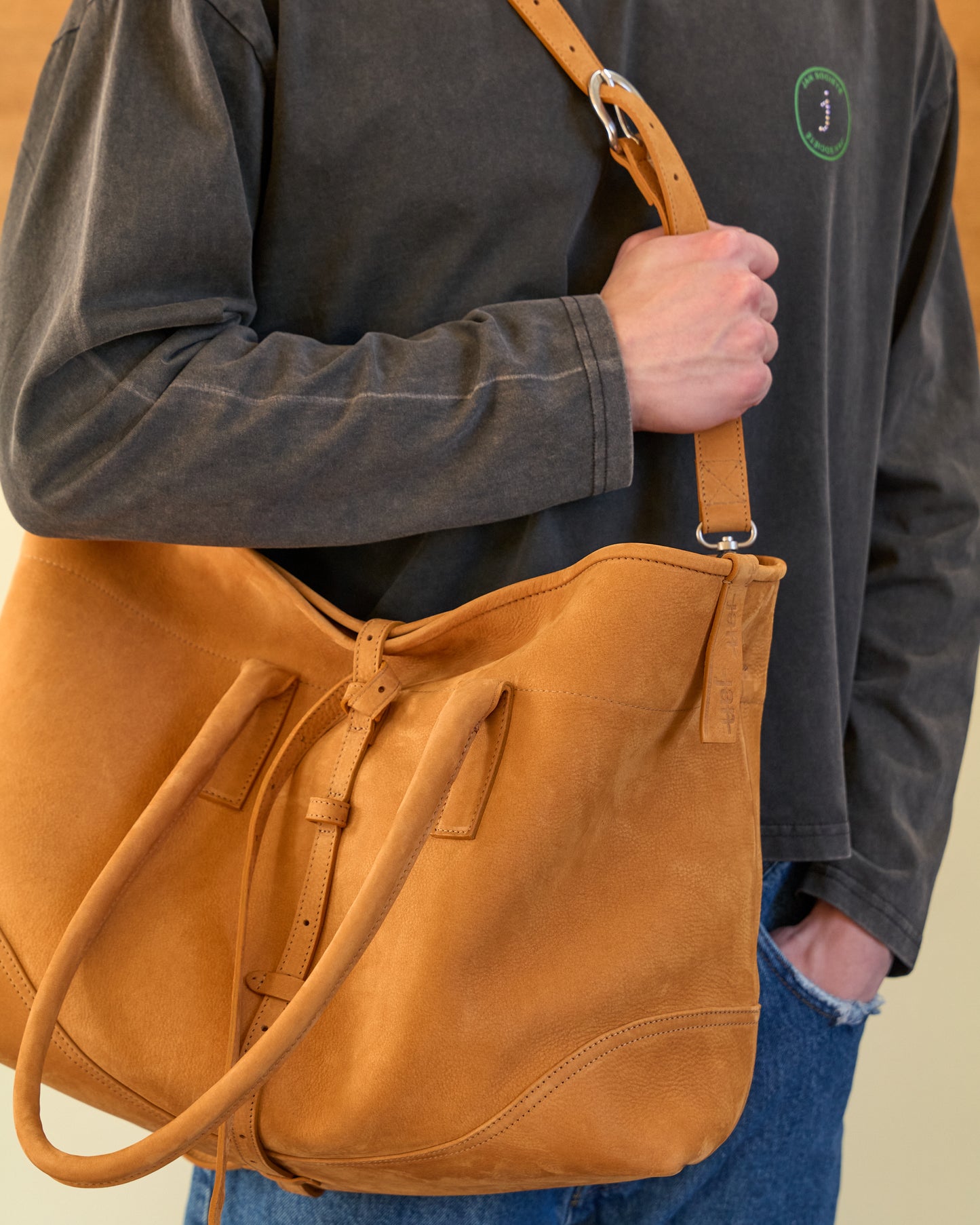 ARC TOTE COGNAC