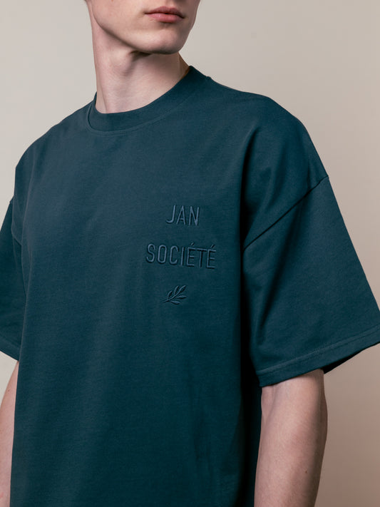 DARK GREEN JAN SOCIÉTÉ T-SHIRT