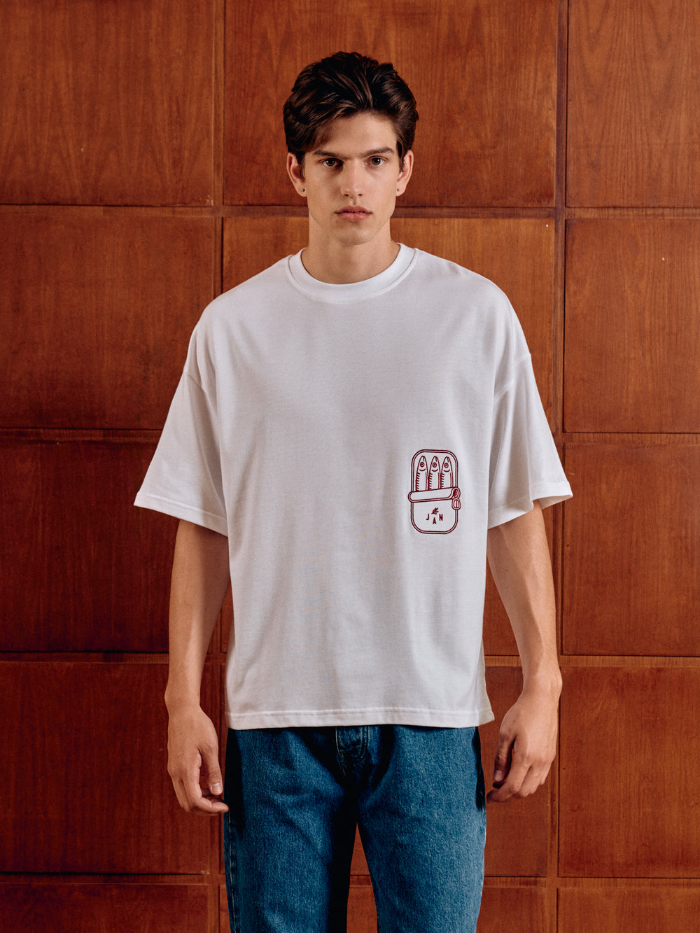 SARDINES TEE WHITE