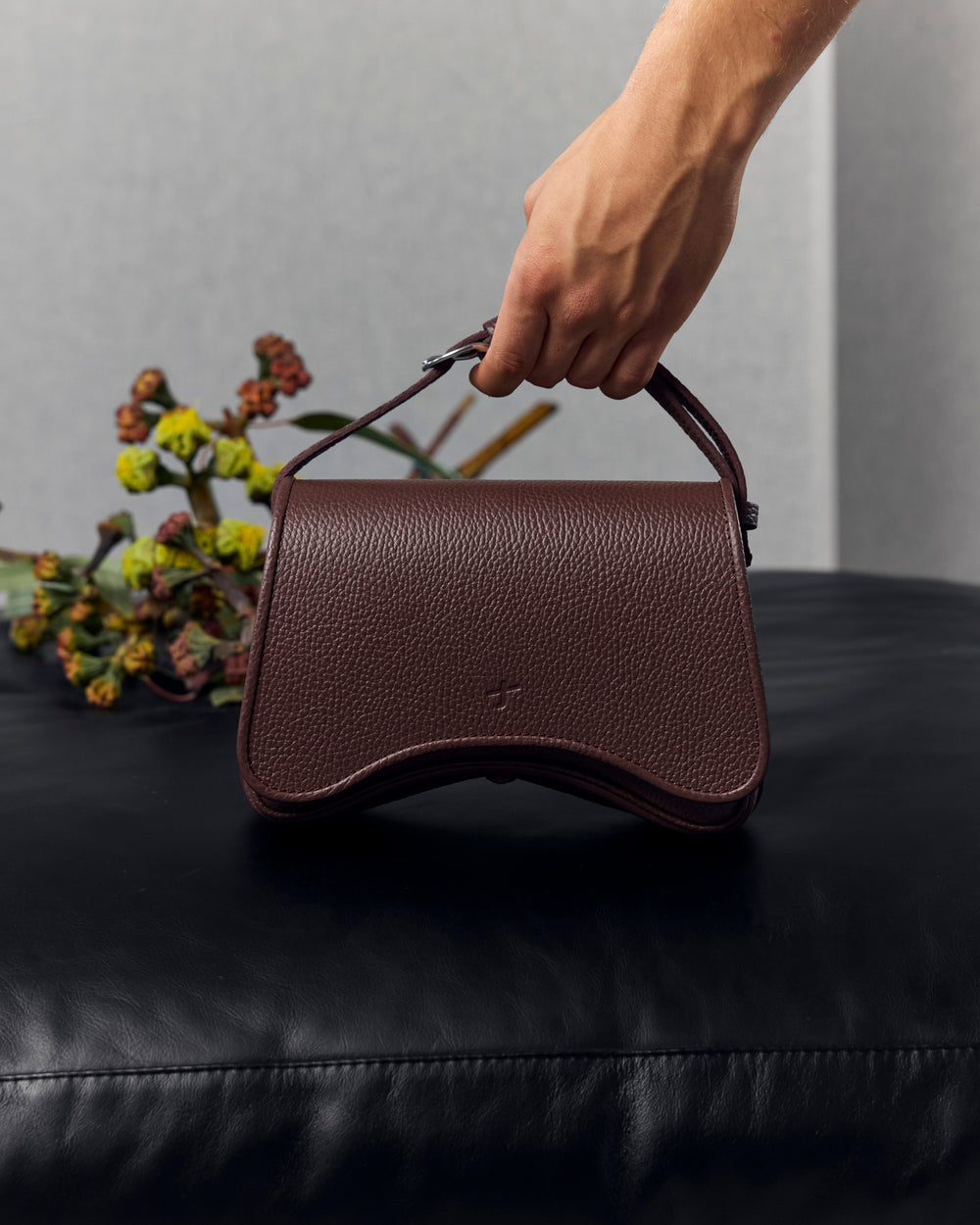 JAN MINI BAG DARK BROWN