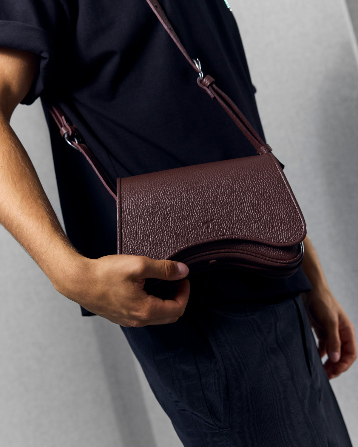 JAN MINI BAG DARK BROWN