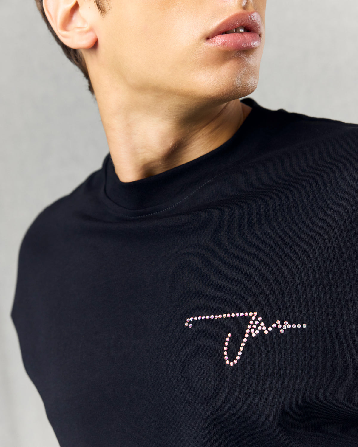 MANUSCRIPT TEE BLACK / MULTICOLOR
