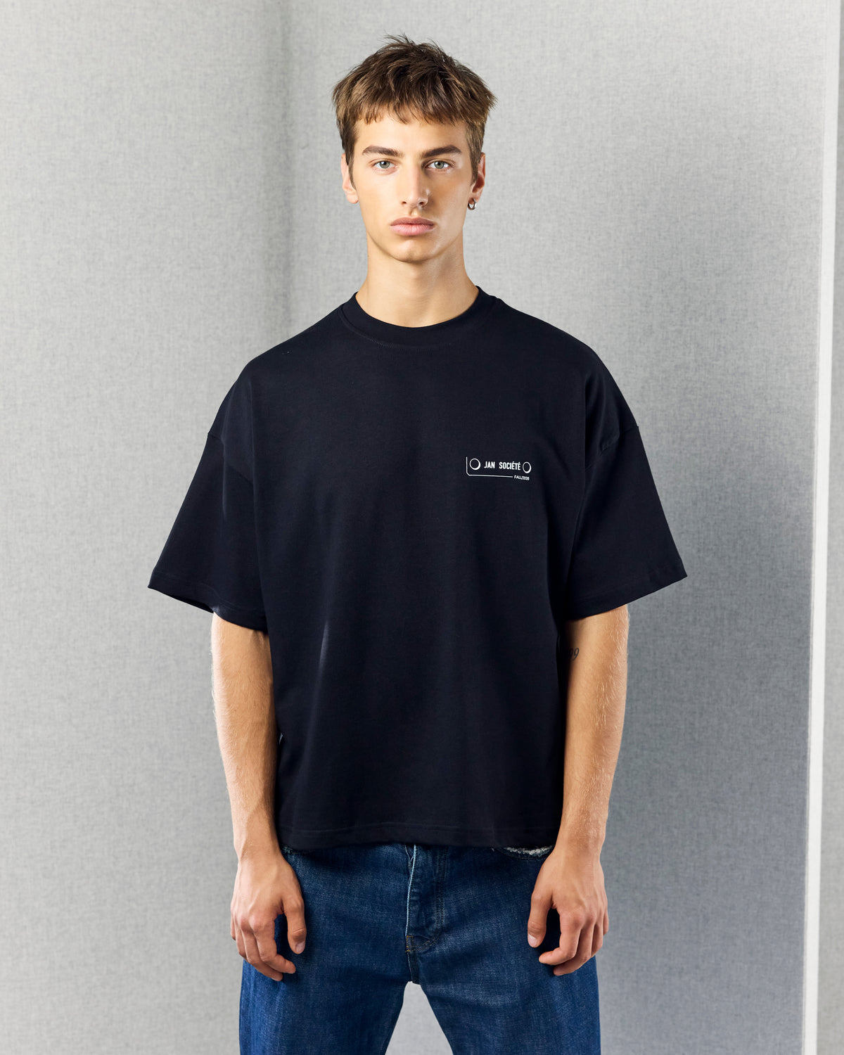 OPTOTYPE TEE BLACK