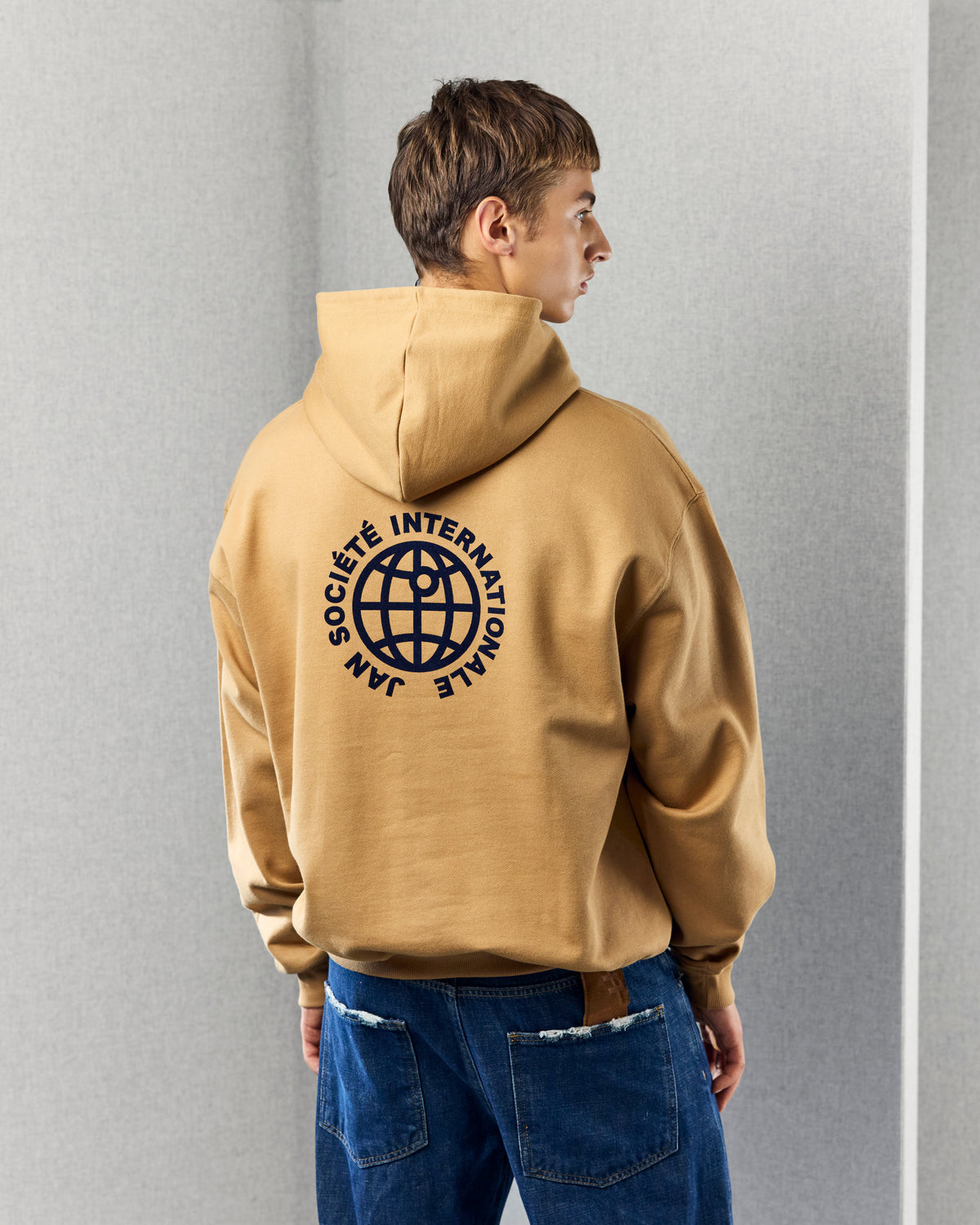 INTERNATIONALE HOODIE COGNAC